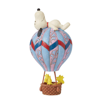 Snoopy on a Hot Air Balloon by Jim Shore - Enesco Gift Shop