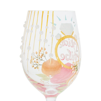 Bride Tribe Wine Glass by Lolita - Enesco Gift Shop