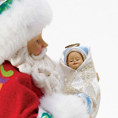 Wrapped Up In Love (Jim Shore Santa Possible Dreams Hanging Ornament) - Jim Shore Possible Dreams