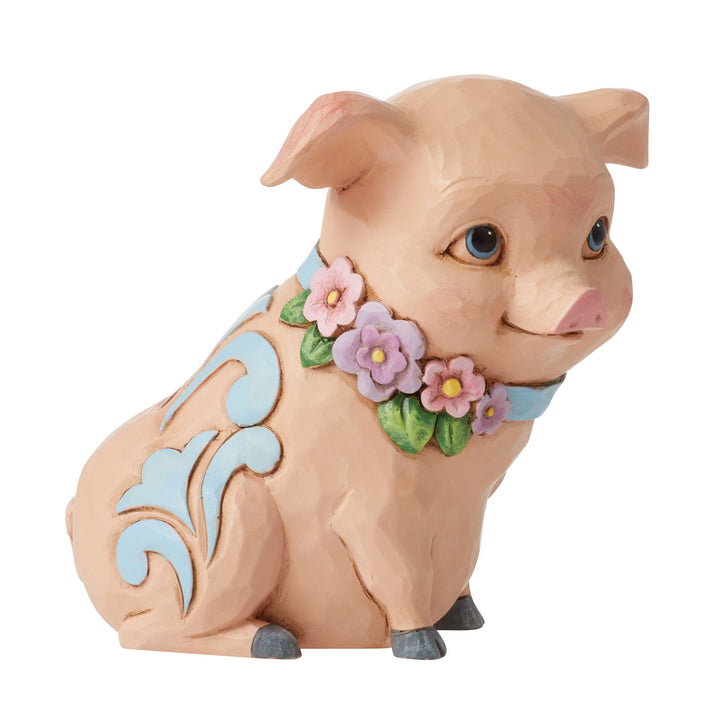 Mini Pig Figurine - Heartwood Creek by Jim Shore