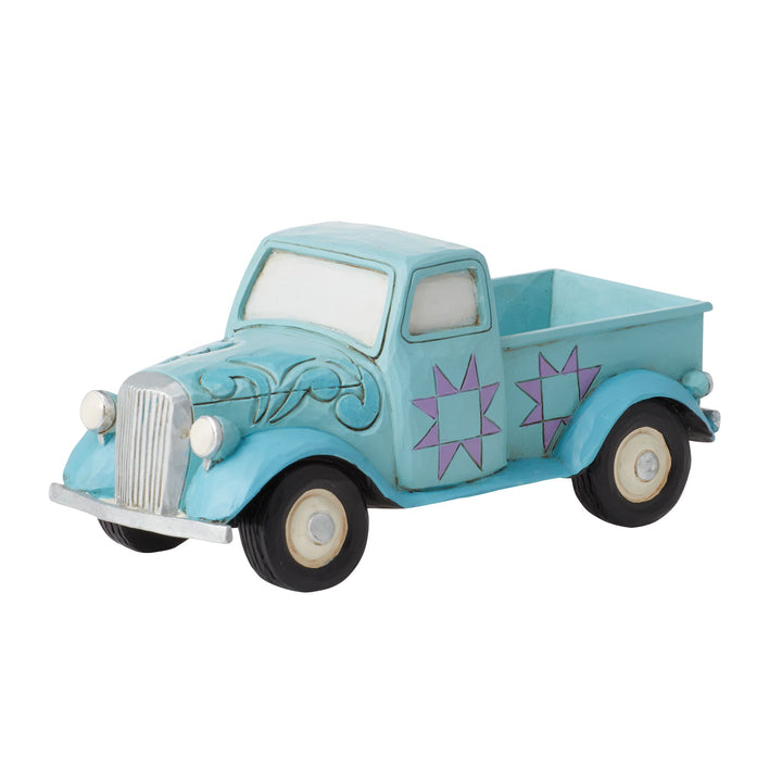 Blue Mini Pickup Figurine by Jim Shore