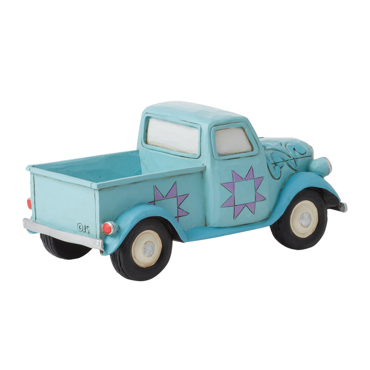 Blue Mini Pickup Figurine by Jim Shore