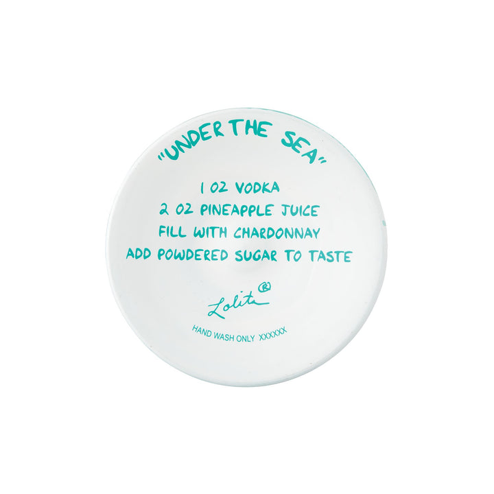 Under the Sea Wine Glass by Lolita