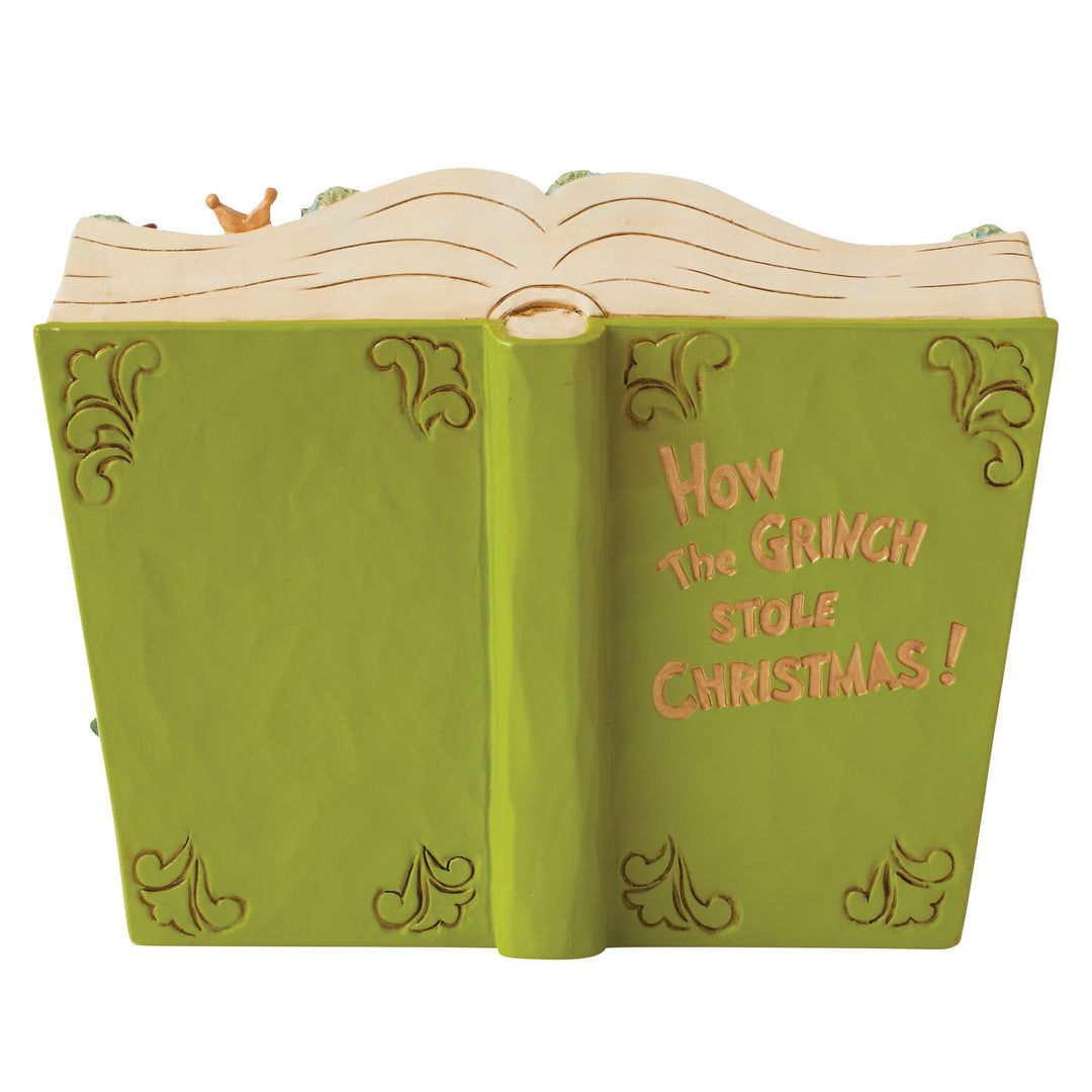 The Grinch Stealing Presents Storybook - The Grinch by Jim Shore