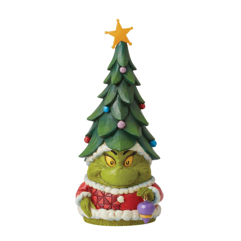 Grinch Gnome with Christmas Hat - The Grinch by Jim Shore - Enesco Gift Shop