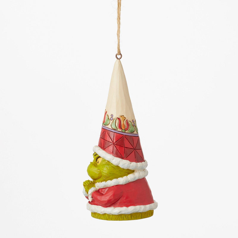 Grinch Gnome with Hands Clenched Hanging Ornament - The Grinch by Jim Shore - Enesco Gift Shop