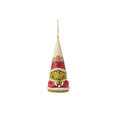 Grinch Gnome with Hands Clenched Hanging Ornament - The Grinch by Jim Shore - Enesco Gift Shop