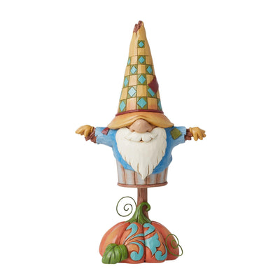 Harvest Scarecrow Gnome Figurine - Heartwood Creek by Jim Shore - Enesco Gift Shop