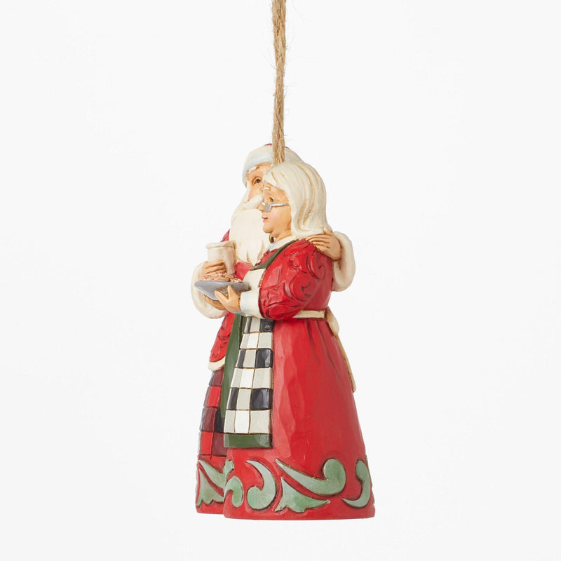 Highland Glen Mr & Mrs Clais Hanging Ornament - Heartwood Creek by Jim Shore - Enesco Gift Shop