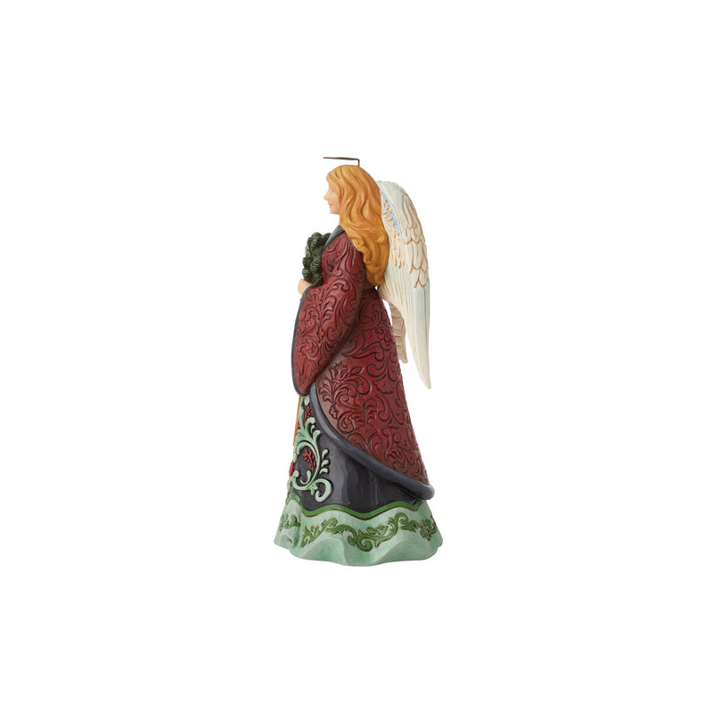 Holiday Manor Christmas Angel Figurine - Heartwood Creek by Jim Shore