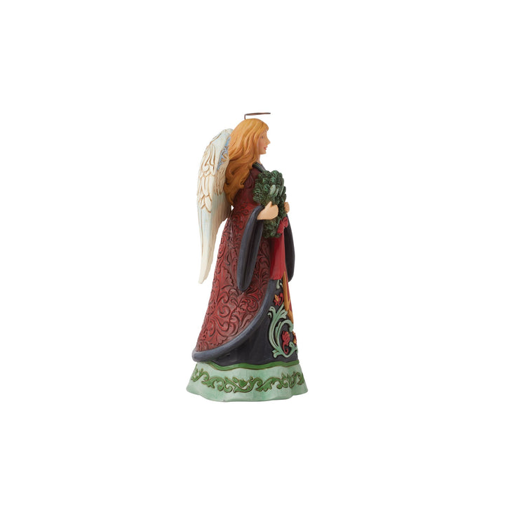 Holiday Manor Christmas Angel Figurine - Heartwood Creek by Jim Shore