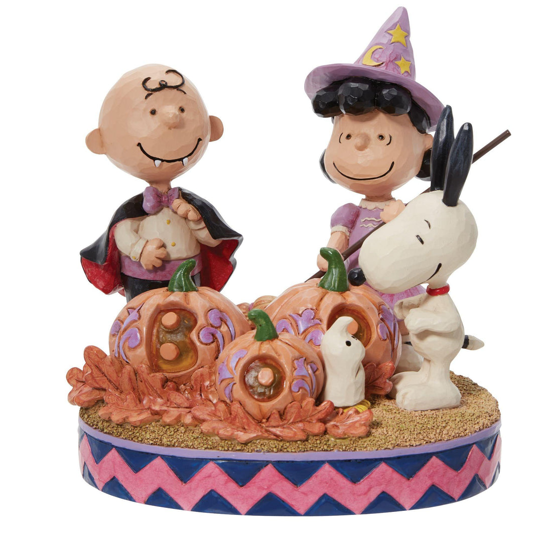 Halloween Surprises (Peanuts Halloween Light Up) - Peanuts by Jim Shore - Enesco Gift Shop