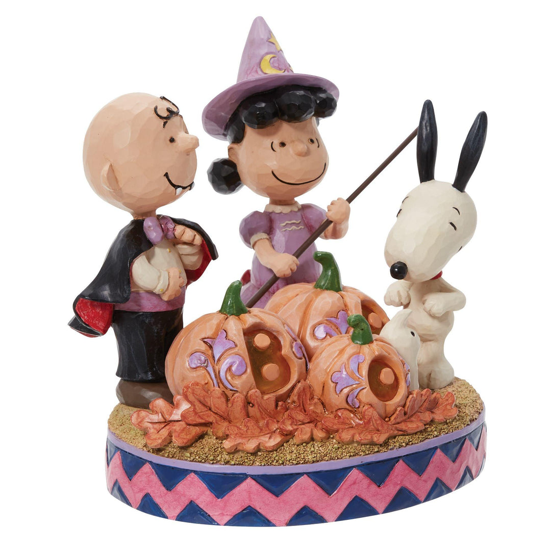 Halloween Surprises (Peanuts Halloween Light Up) - Peanuts by Jim Shore - Enesco Gift Shop