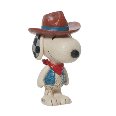 Mini Cowboy Snoopy - Peanuts by Jim Shore - Enesco Gift Shop