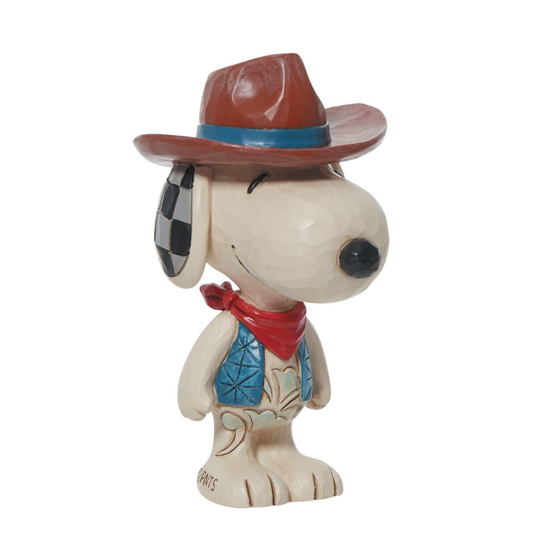 Mini Cowboy Snoopy - Peanuts by Jim Shore - Enesco Gift Shop