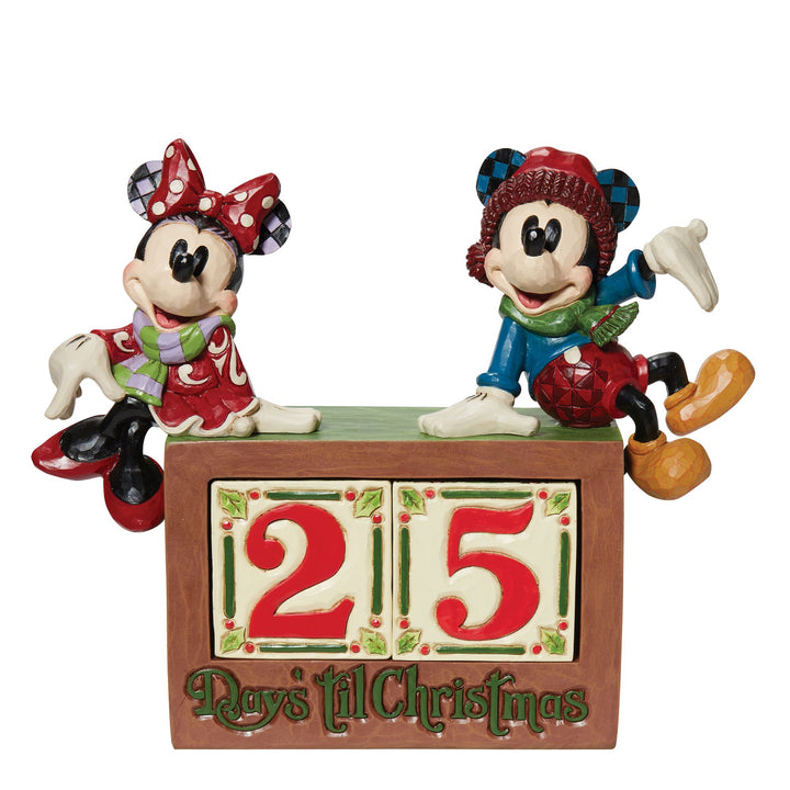 The Christmas Countdown (Mickey & Minnie Mouse Calendar) - Disney Traditions byJim Shore