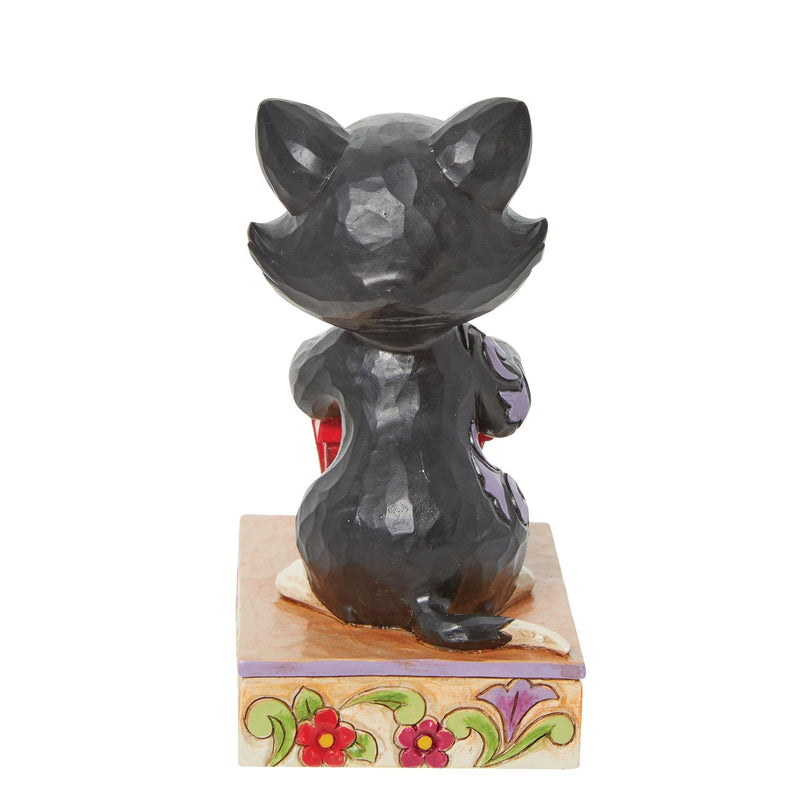 Festive Feline (Figaro Christmas Personality Pose) - Disney Traditions by Jim Shore - Enesco Gift Shop