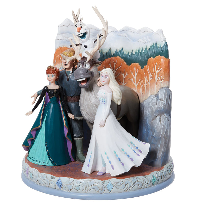 Connected Through Love (Frozen Carved by Heart) - Disney Traditions by Jim Shore - Enesco Gift Shop