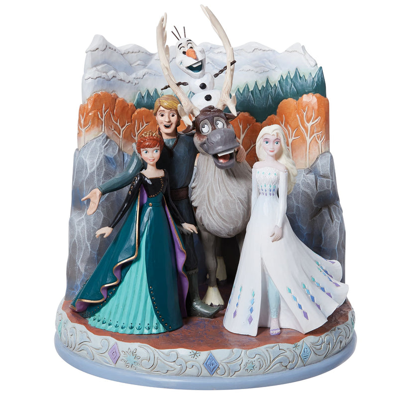 Connected Through Love (Frozen Carved by Heart) - Disney Traditions by Jim Shore - Enesco Gift Shop