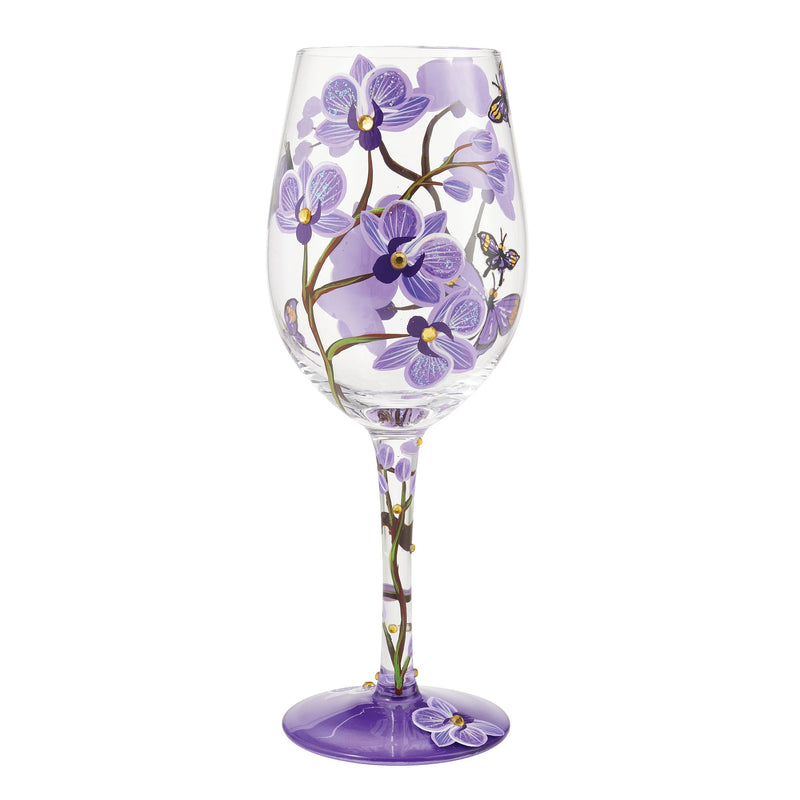 Butterfly Jubilee Wine Glass by Lolita - Enesco Gift Shop