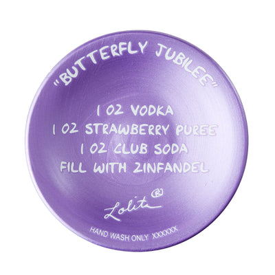 Butterfly Jubilee Wine Glass by Lolita - Enesco Gift Shop