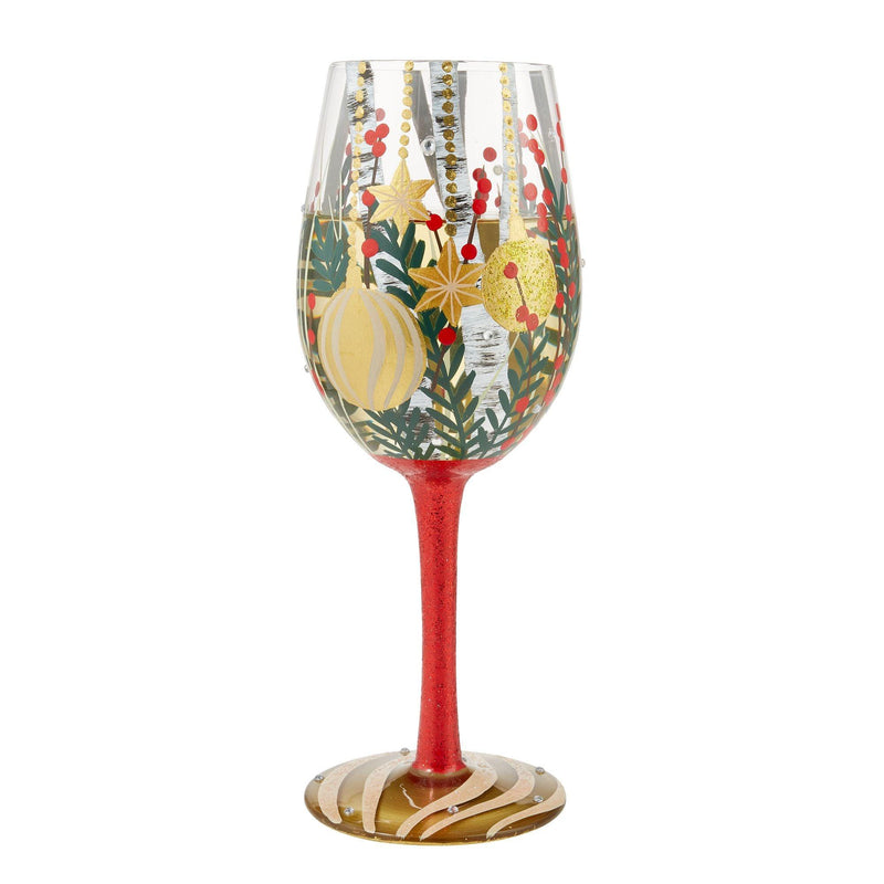 Visions of Birch Wine Glass by Lolita - Enesco Gift Shop