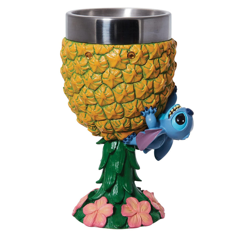 Disney Showcase Stitch Pineapple Decorative Goblet - Enesco Gift Shop