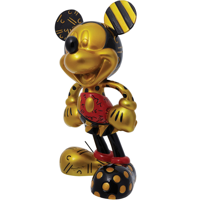 Gold & Black Mickey Mouse Figurine by Disney Britto (Limited Edition)