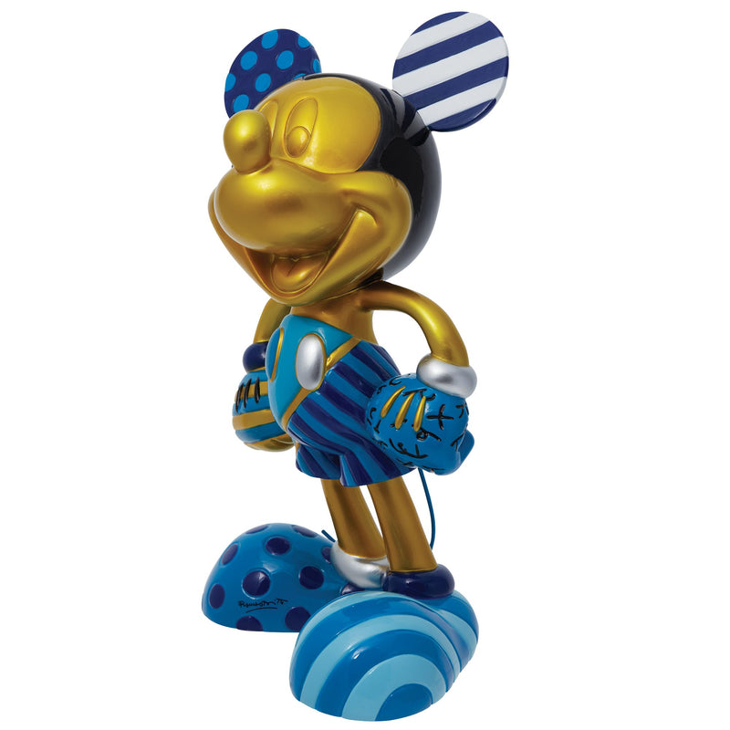 Gold & Blue Mickey Mouse Figurine by Disney Britto (Limited Edition)