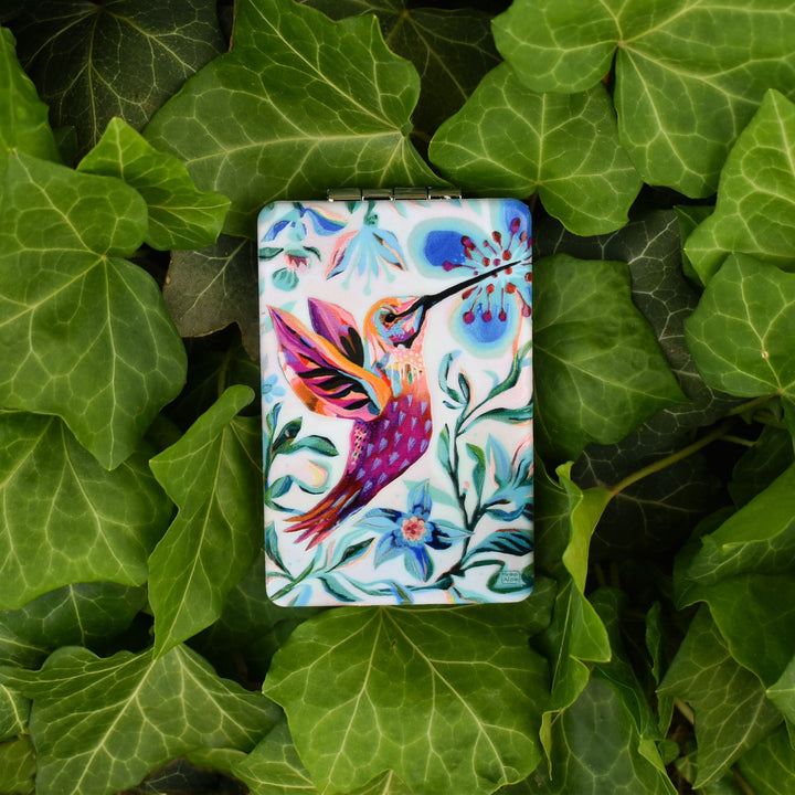 Hummingbird Compact Mirror by Allen Designs