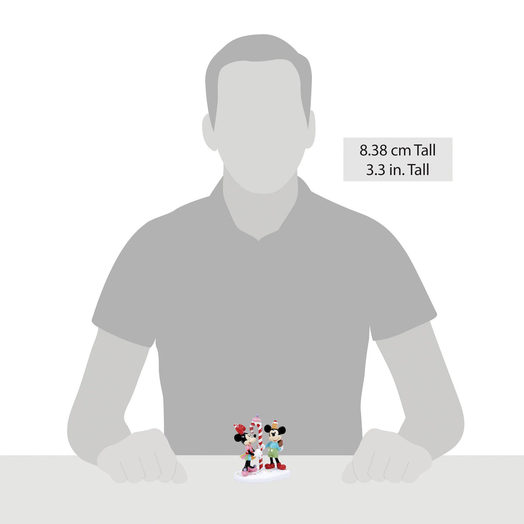 Mickey and Minnie Share a Treat - Disney Village by D56