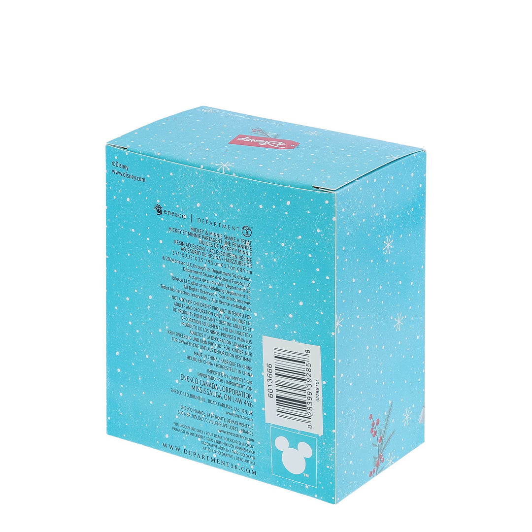 Mickey and Minnie Share a Treat - Disney Village by D56