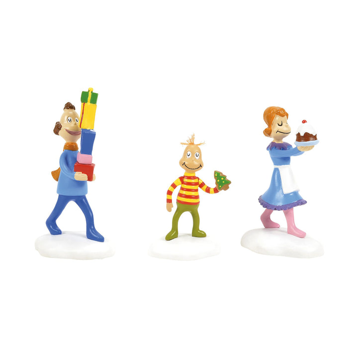 Who Friends &amp; Neighbours Figurine (Set of 3) - The Grinch Village by D56