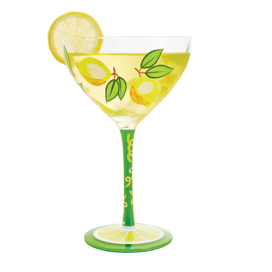 Lemon Drop Cocktail Glass by Lolita