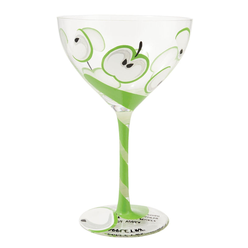 Appletini Cocktail Glass by Lolita - Enesco Gift Shop