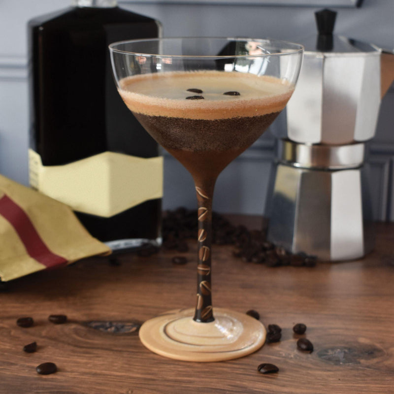 Espresso Martini Cocktail Glass by Lolita - Enesco Gift Shop