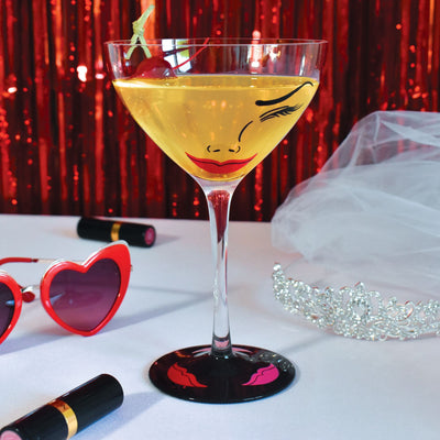 Flirtini Cocktail Glass by Lolita - Enesco Gift Shop