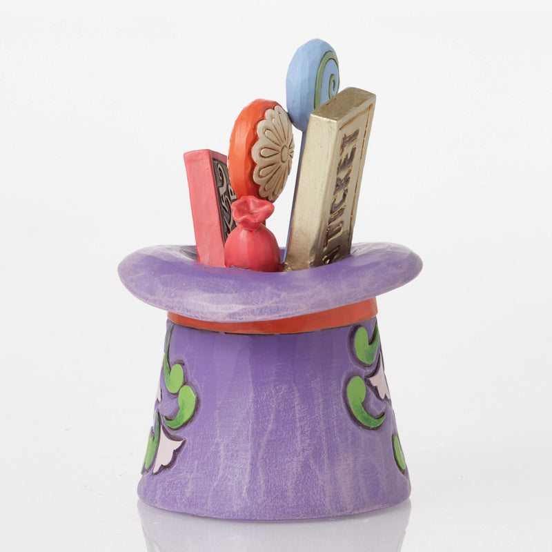 Willy Wonka Hat Mini Figurine - Willy Wonka and the Chocolate Factory by Jim Shore