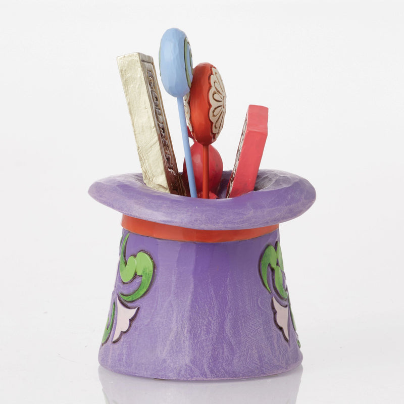 Willy Wonka Hat Mini Figurine - Willy Wonka and the Chocolate Factory by Jim Shore
