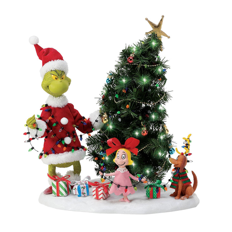 Who-Ville Tree Trimming (The Grinch, Max & Cindy-Lou Trimming a Tree) - The Grinch by Possible Dreams
