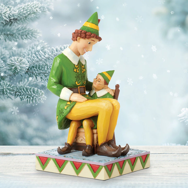 Smiling is My Favourite (Buddy in Crouching Pose Figurine) - Elf by Jim Shore