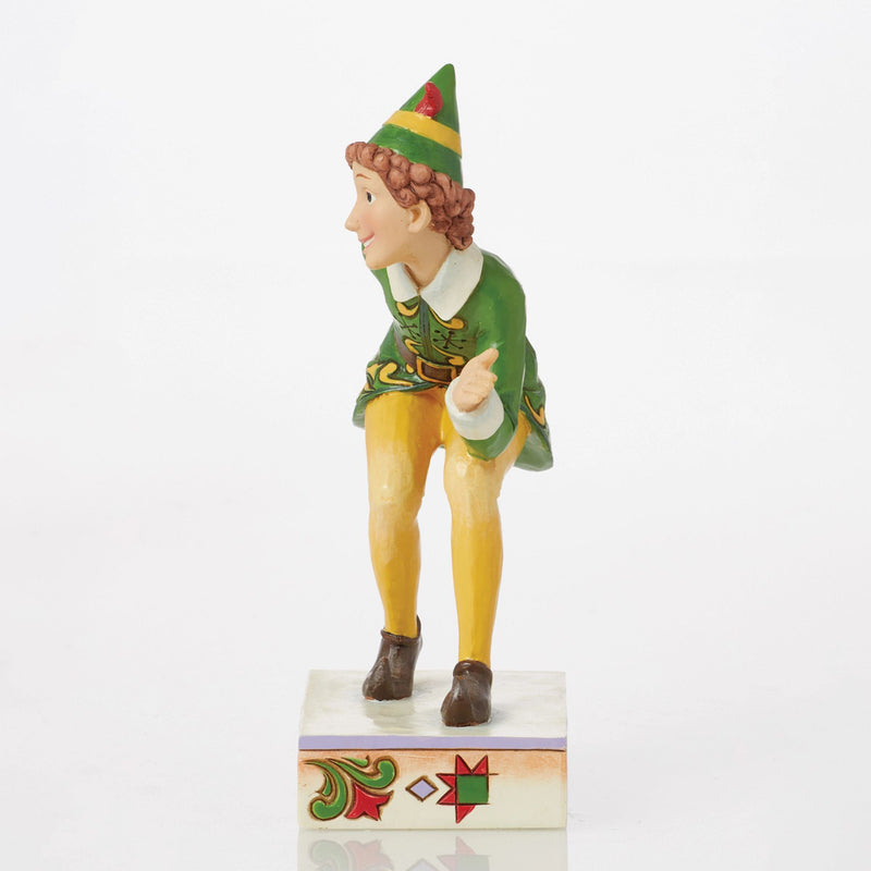 Smiling is My Favourite (Buddy in Crouching Pose Figurine) - Elf by Jim Shore