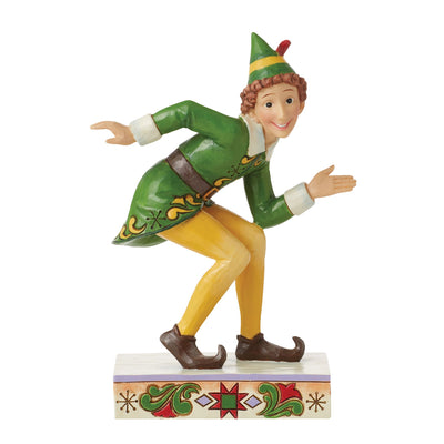 Smiling is My Favourite (Buddy in Crouching Pose Figurine) - Elf by Jim Shore