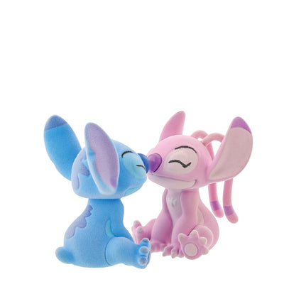 Flocked Kissing Stitch and Angel Figurines by Grand Jester Studios