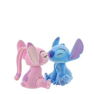 Flocked Kissing Stitch and Angel Figurines by Grand Jester Studios