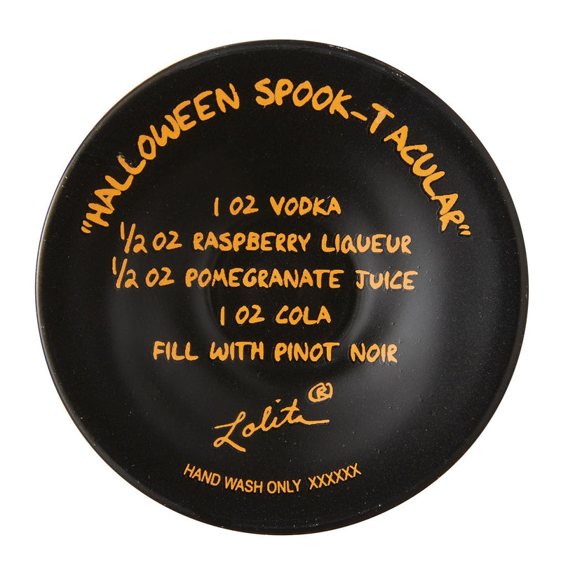 Halloween Spook-Tacular Wine Glass by Lolita - Enesco Gift Shop