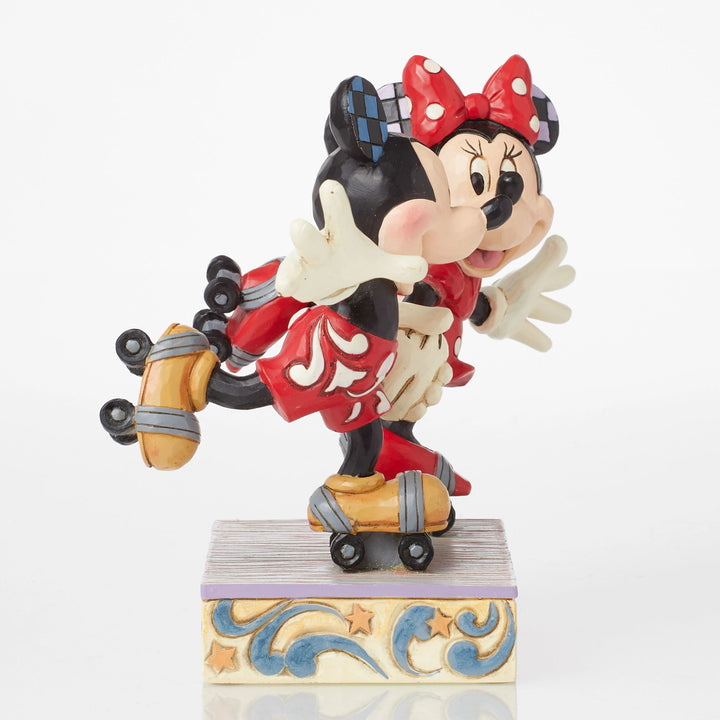 A Sweet Skate (Mickey and Minnie Mouse Rollar Skating Figurine) - Disney Traditions by Jim Shore