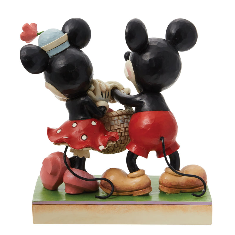 Springtime Sweethearts (Mickey and Minnie Easter Figurine) - Disney Traditions by Jim Shore - Enesco Gift Shop