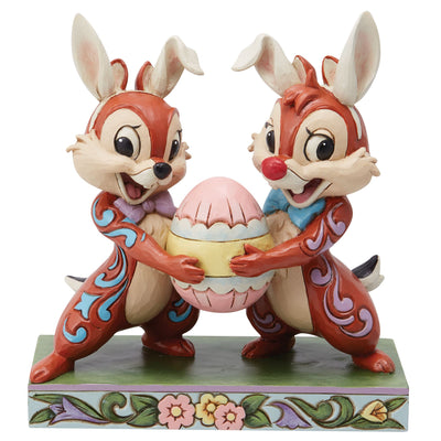Mischievous Bunnies (Chop 'n' Dale Easter Figurine) - Disney Traditions by Jim Shore - Enesco Gift Shop