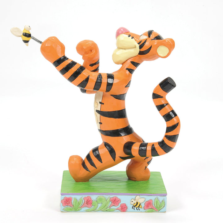 Bee Fighting (Tigger Fighting a Bee Figurine) - Disney Traditons by Jim Shore